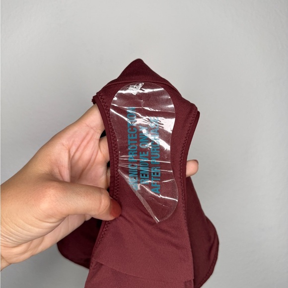 Seafolly Ring Side Hipster Plum Size 8 New with Tags - Picture 5 of 7